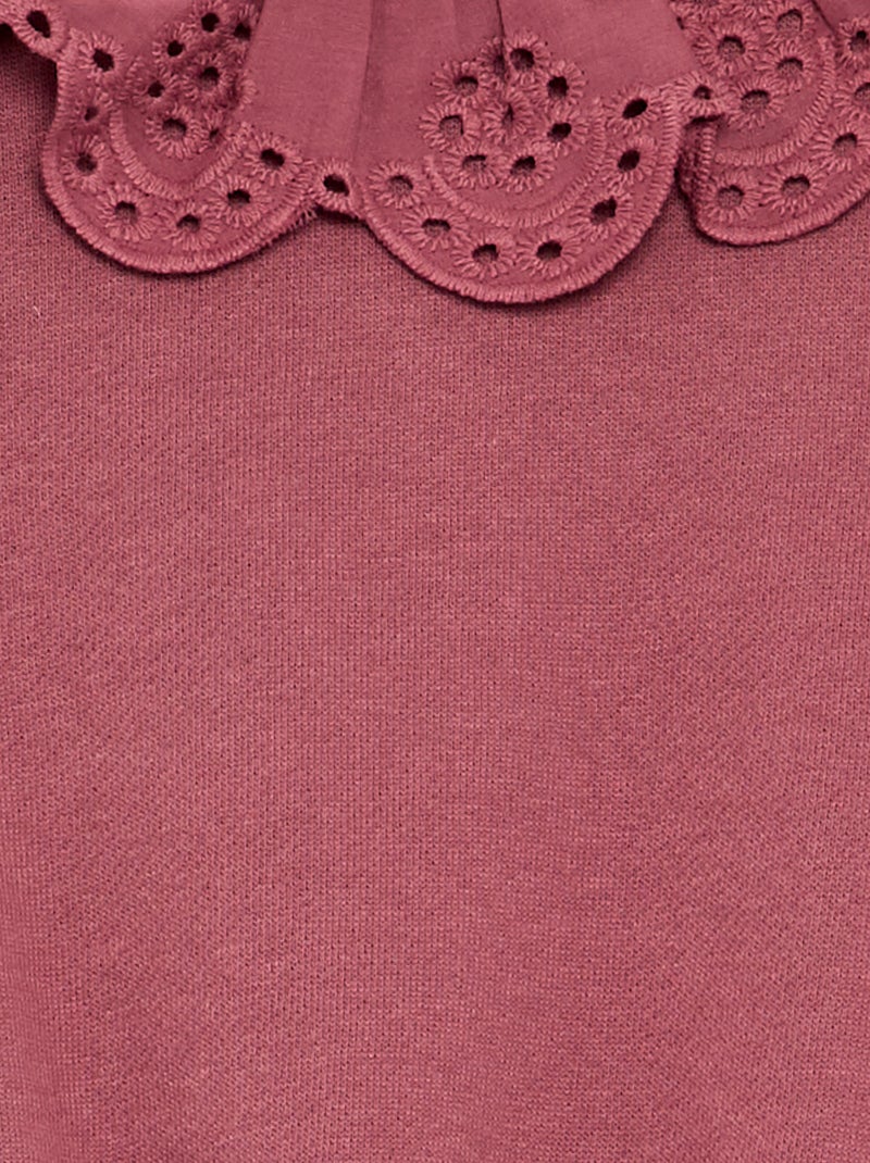 Ensemble 2 pièces - sweat + pantalon Rose - Kiabi