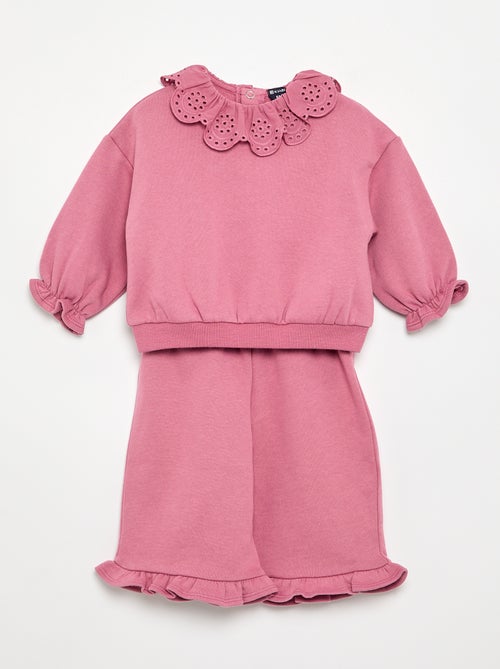 Ensemble 2 pièces - sweat + pantalon - Kiabi Ensemble 2 pièces - sweat + pantalon - Kiabi