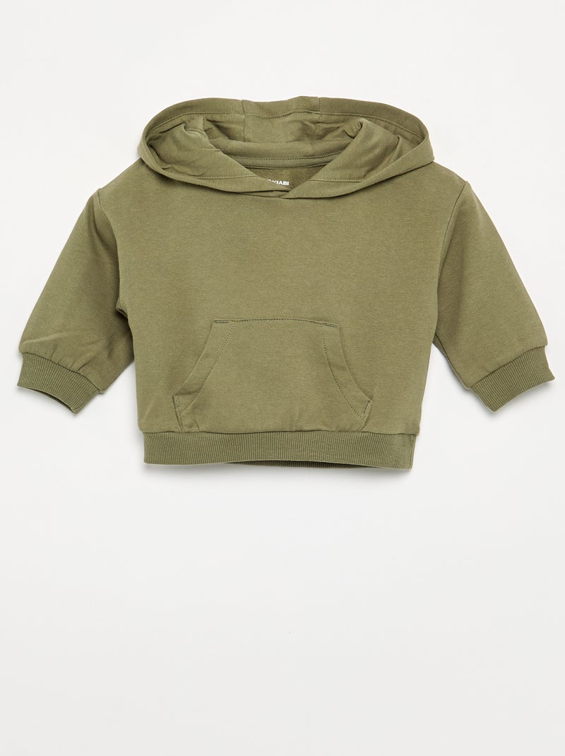 Ensemble 2 pièces - Sweat + pantalon Vert - Kiabi