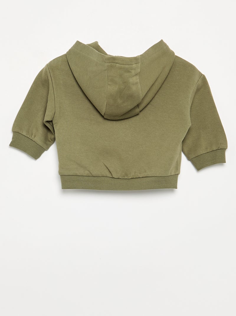 Ensemble 2 pièces - Sweat + pantalon Vert - Kiabi