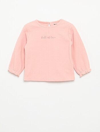 Ensemble 2 pièces - T-shirt à manches longues + legging