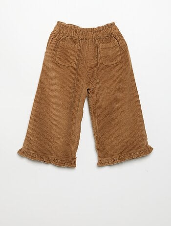 Ensemble 2 pièces - T-shirt + pantalon en velours