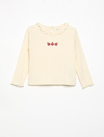 Ensemble 2 pièces - T-shirt + pantalon en velours