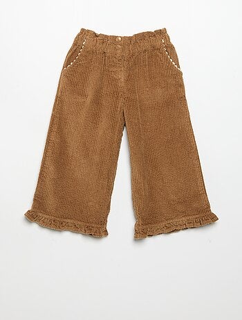 Ensemble 2 pièces - T-shirt + pantalon en velours