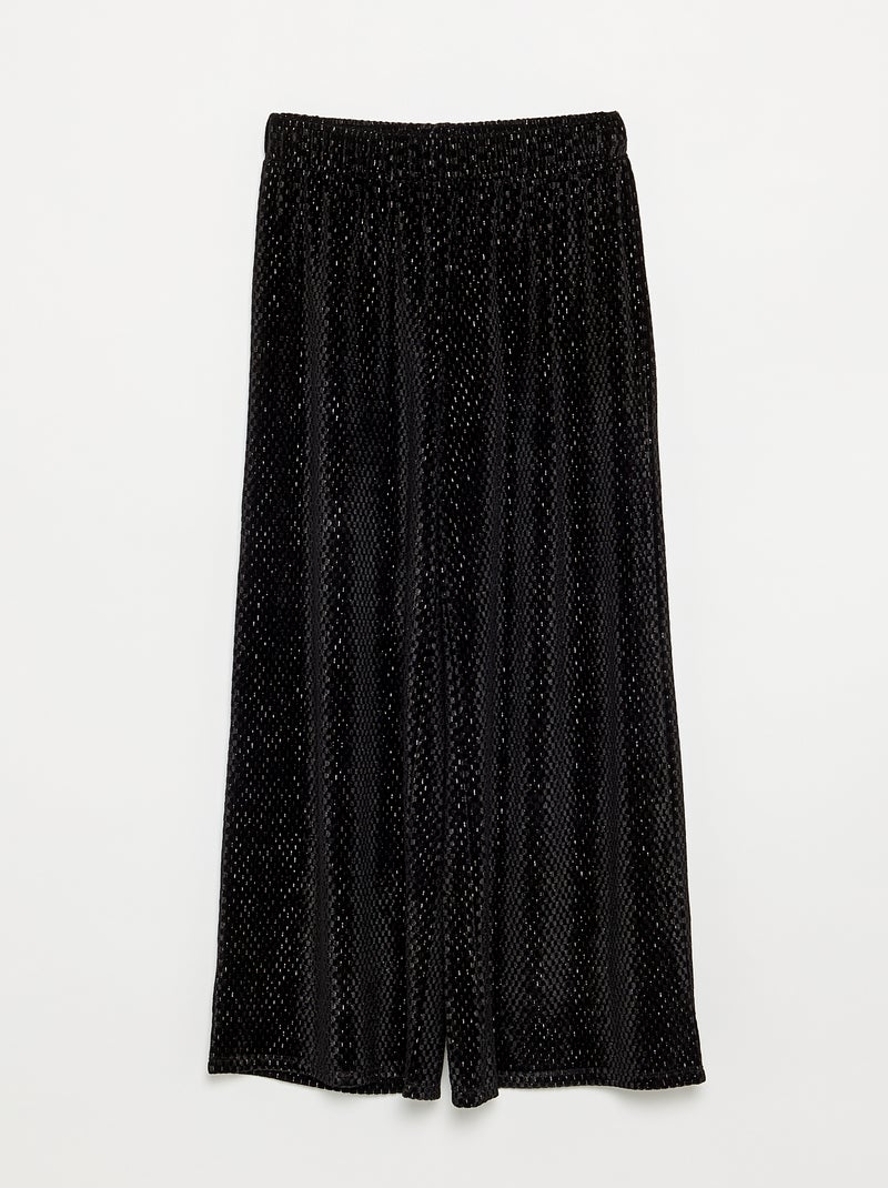 Ensemble 2 pièces - T-shirt + pantalon Noir - Kiabi