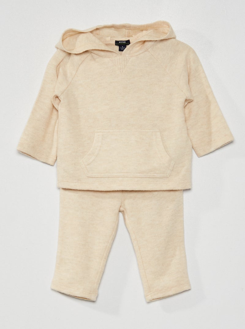 Ensemble 2 pièces Beige - Kiabi