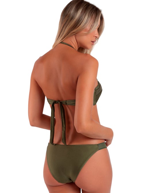 Ensemble 2 pièces bikini bandeau Punk Beach - Kiabi