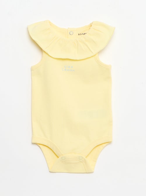 Ensemble 2 pièces body + culotte - Kiabi Ensemble 2 pièces body + culotte - Kiabi