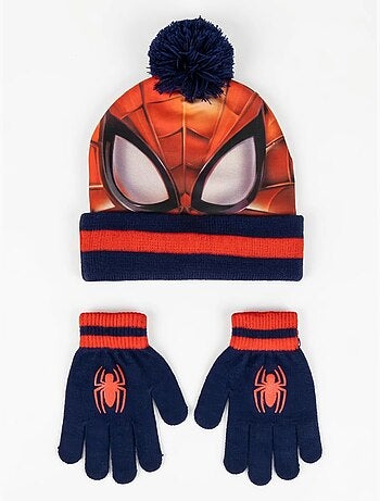 Ensemble 2 pièces bonnet spiderman marvel garçon