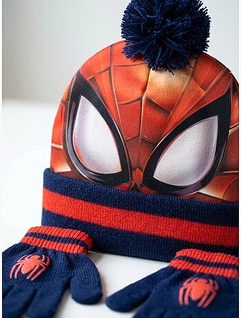 Ensemble 2 pièces bonnet spiderman marvel garçon