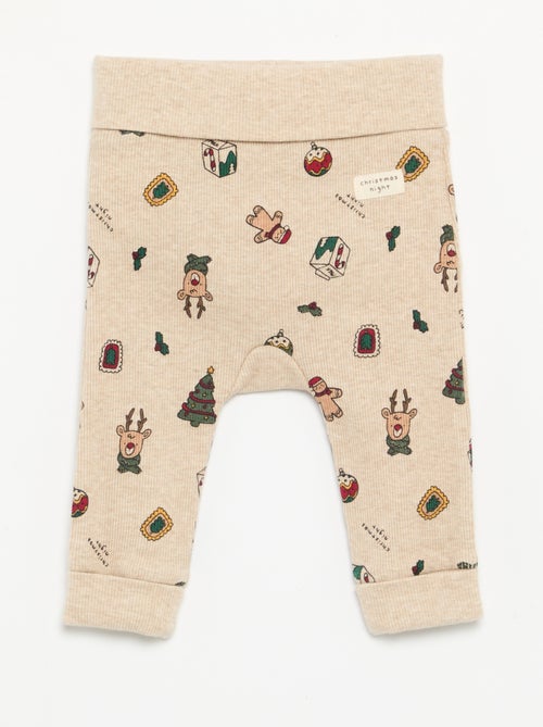 Ensemble 2 pièces de Noël - Body à manches longues + legging - Kiabi Ensemble 2 pièces de Noël - Body à manches longues + legging - Kiabi
