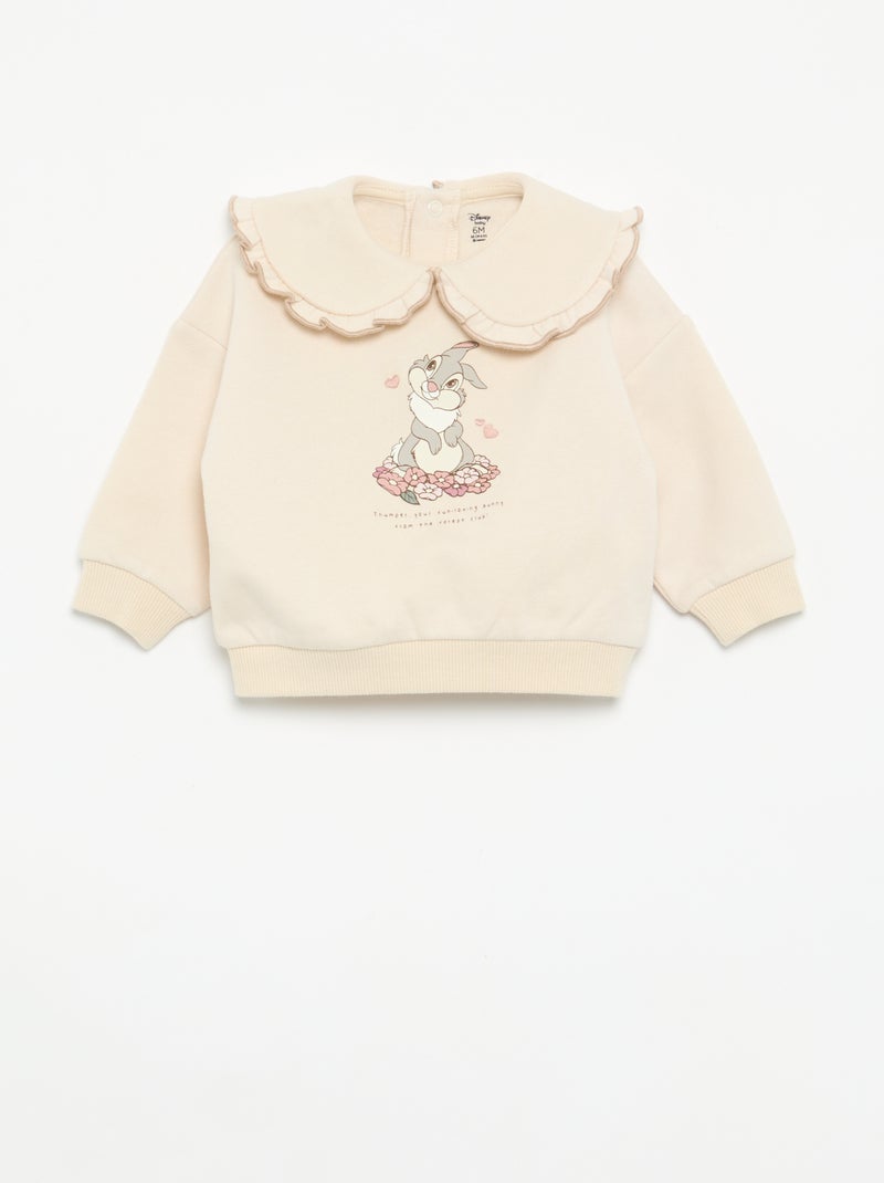 Ensemble 2 pièces 'Disney - Sweat + legging Beige - Kiabi