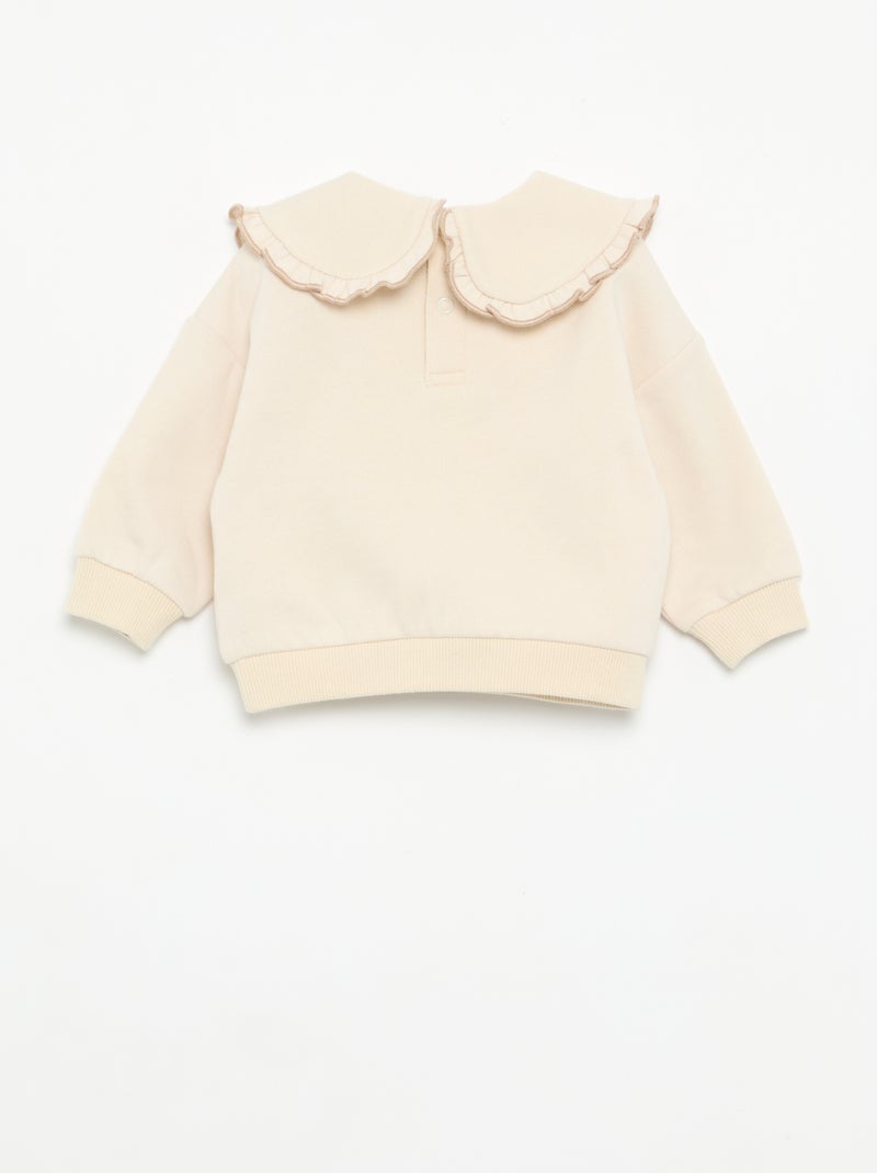 Ensemble 2 pièces 'Disney - Sweat + legging Beige - Kiabi