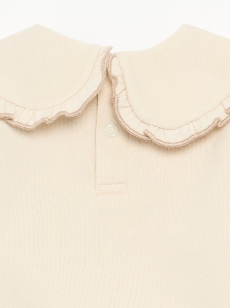 Ensemble 2 pièces 'Disney - Sweat + legging Beige - Kiabi