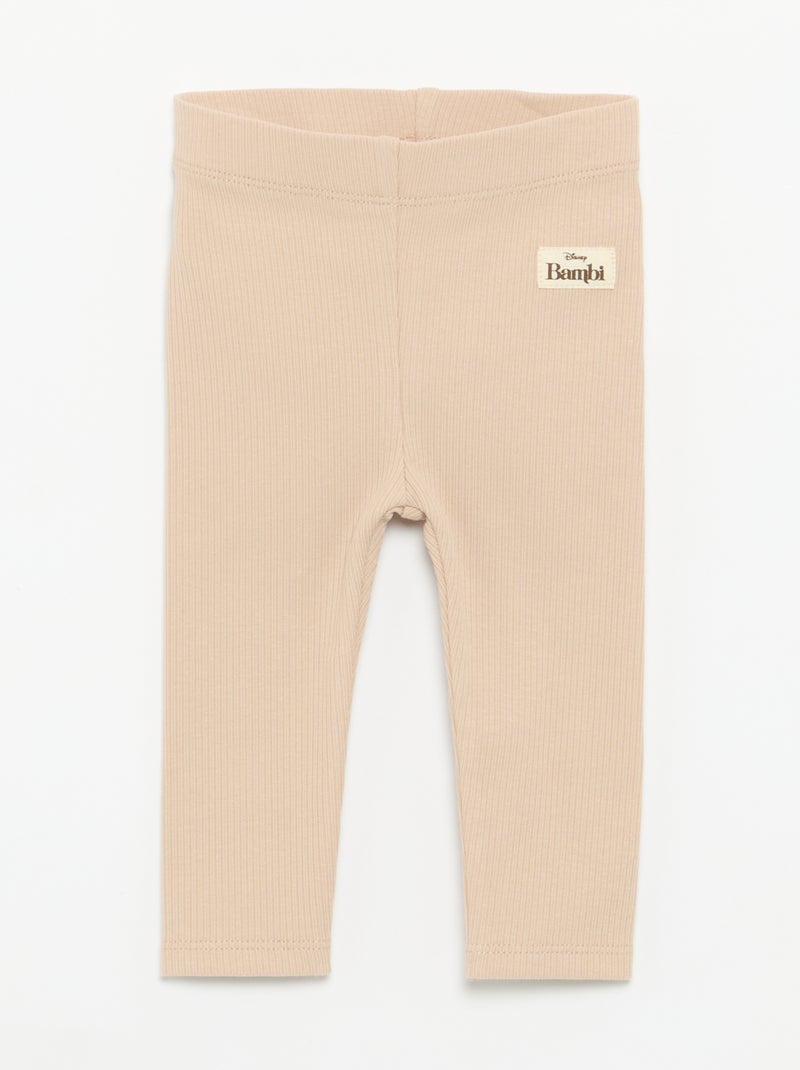 Ensemble 2 pièces 'Disney - Sweat + legging Beige - Kiabi