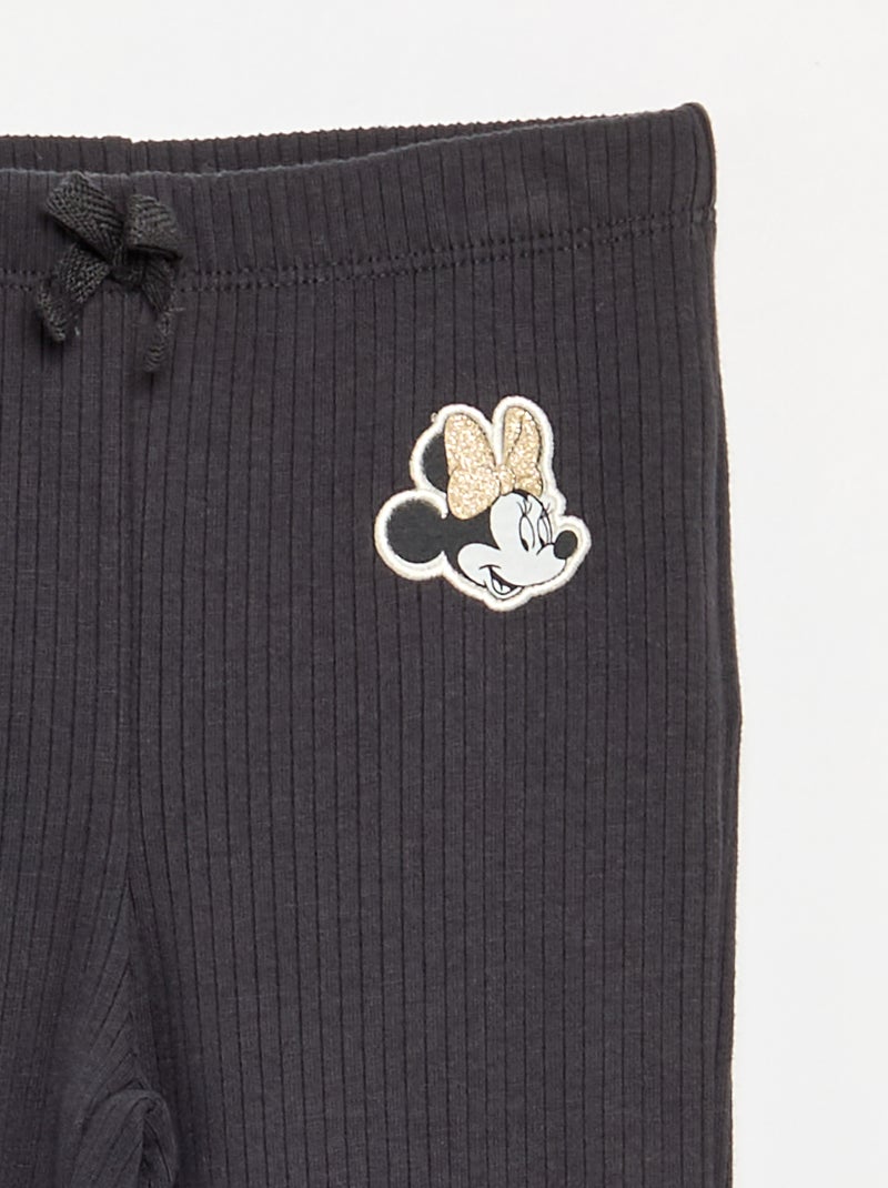 Ensemble 2 pièces 'Disney' 'Minnie' -  Sweat + legging Blanc - Kiabi