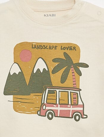 Ensemble 2 pièces en coton T-shirt + short