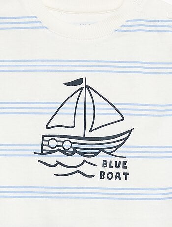 Ensemble 2 pièces en coton T-shirt + short