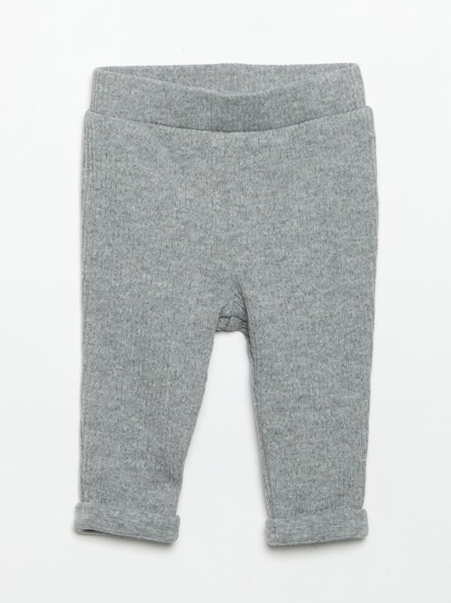 Ensemble 2 pièces en maille côtelée - Sweat + pantalon - Kiabi Ensemble 2 pièces en maille côtelée - Sweat + pantalon - Kiabi
