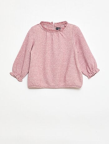 Ensemble 2 pièces en maille doudou