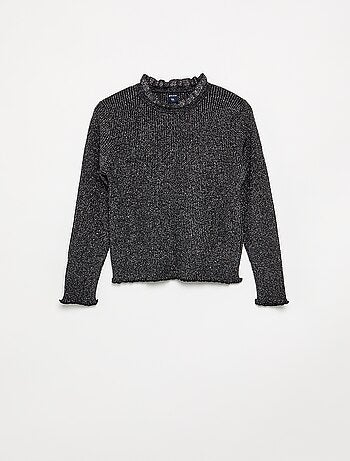 Ensemble 2 pièces en maille scintillante - Pull + legging