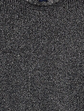 Ensemble 2 pièces en maille scintillante - Pull + legging