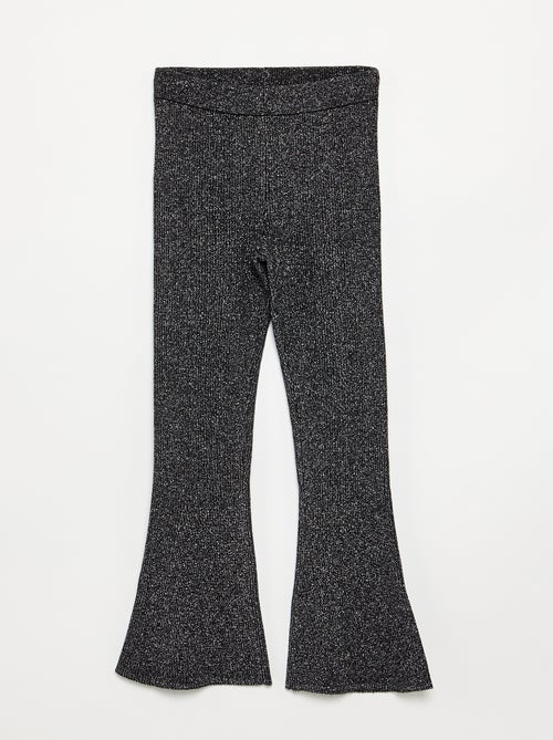 Ensemble 2 pièces en maille scintillante - Pull + legging - Kiabi