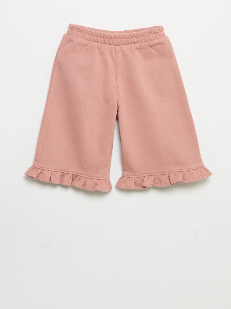 Ensemble 2 pièces en molleton Rose - Kiabi