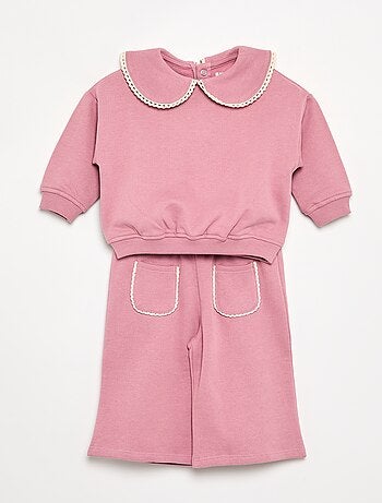 Ensemble 2 pièces en polaire - Sweat + pantalon