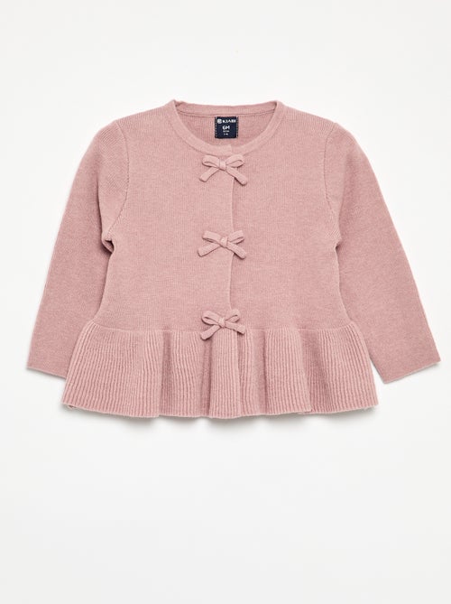 Ensemble 2 pièces en tricot - Pull + legging - Kiabi