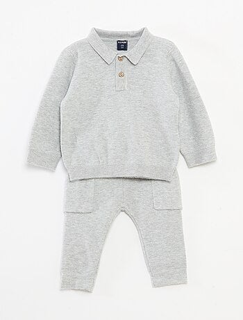 Ensemble 2 pièces en tricot