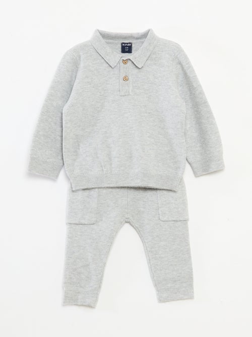 Ensemble 2 pièces en tricot - Kiabi Ensemble 2 pièces en tricot - Kiabi