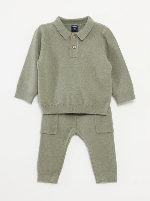 Ensemble 2 pièces en tricot - Kiabi
