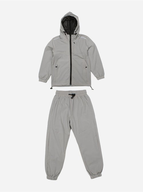 Ensemble 2 pièces gilet à capuche et bas - boom kids - Kiabi Ensemble 2 pièces gilet à capuche et bas - boom kids - Kiabi