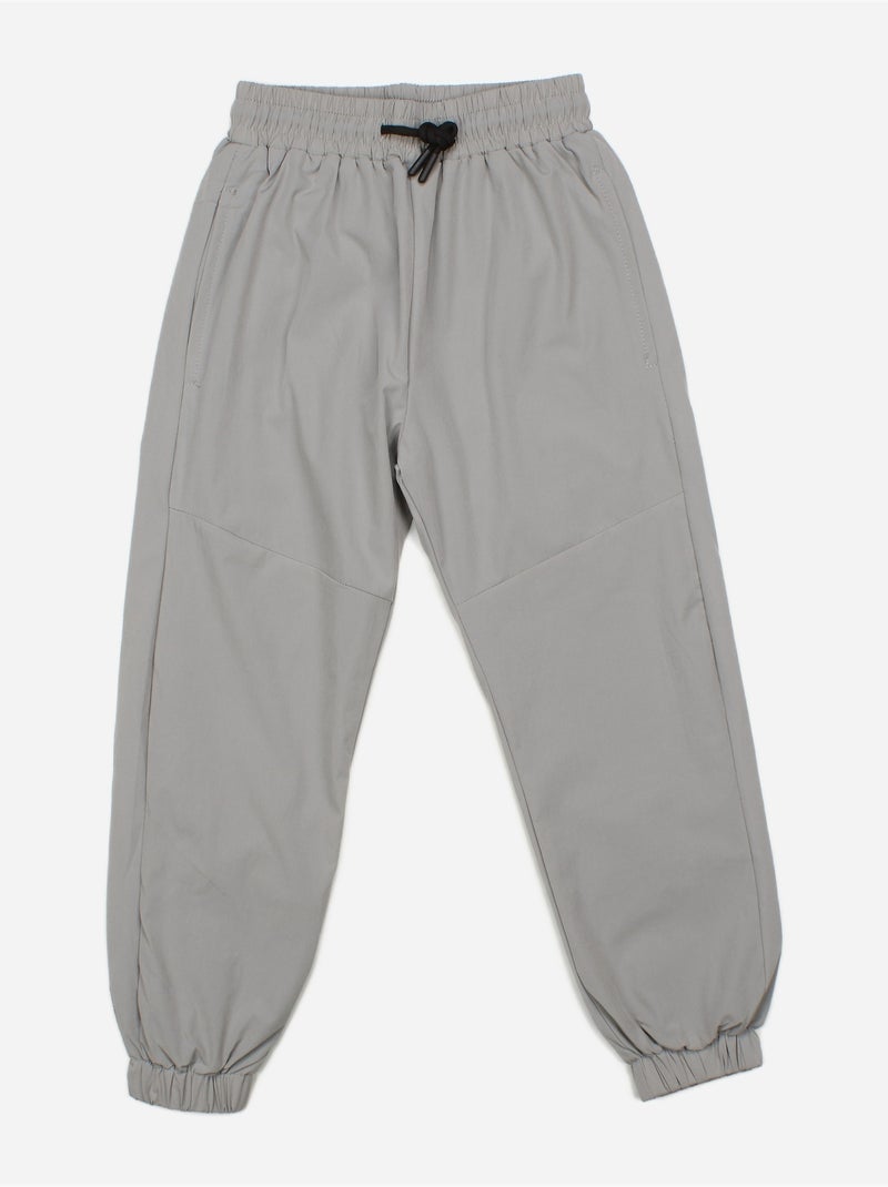Ensemble  2 pièces gilet à capuche et bas - boom kids Gris - Kiabi