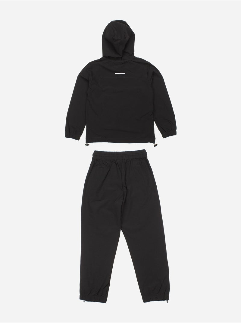 Ensemble  2 pièces gilet à capuche et bas - boom kids Noir - Kiabi