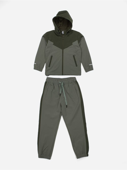 Ensemble 2 pièces gilet à capuche et bas - boom kids - Kiabi Ensemble 2 pièces gilet à capuche et bas - boom kids - Kiabi