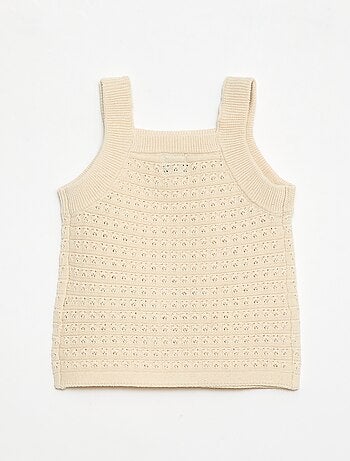 Ensemble 2 pièces short + T-shirt en crochet