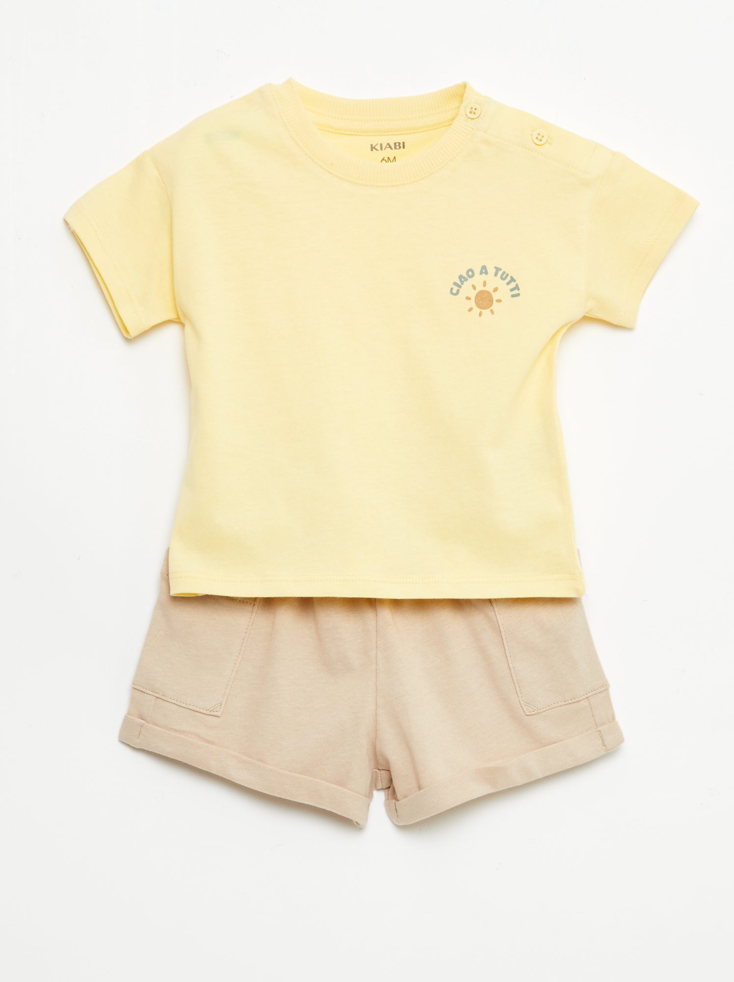 Ensemble 2 pièces short + T-shirt