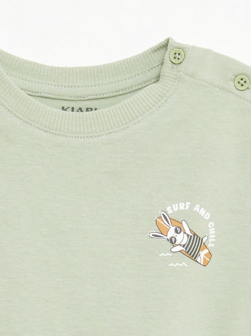 Ensemble 2 pièces short + T-shirt - Kiabi