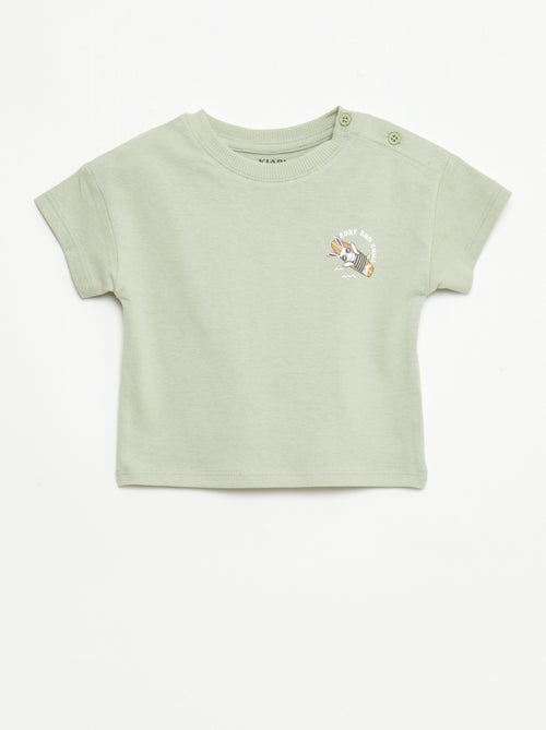 Ensemble 2 pièces short + T-shirt - Kiabi