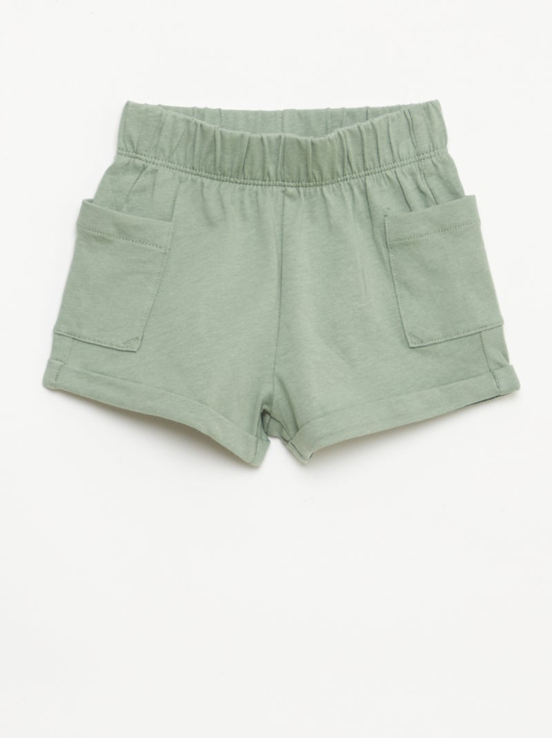 Ensemble 2 pièces short + T-shirt Orange - Kiabi