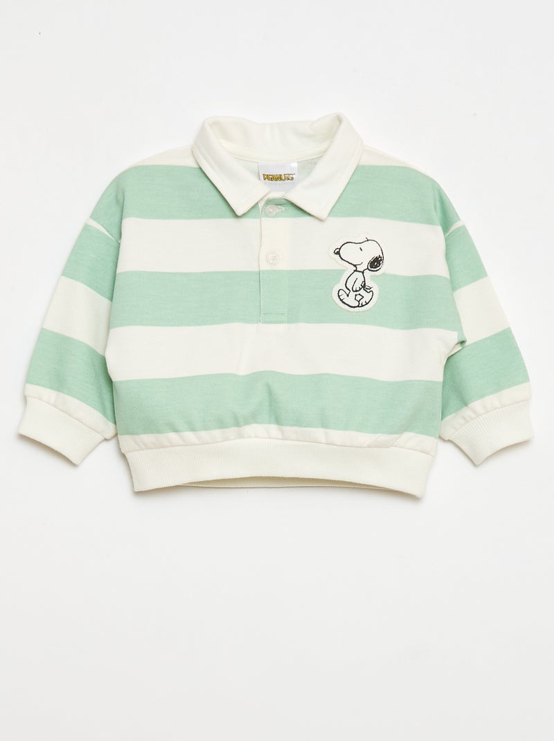 Ensemble 2 pièces 'Snoopy' Sweat-shirt + pantalon de jogging Bleu - Kiabi