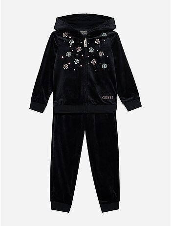 Ensemble 2 pièces sweat à capuche et bas - guess kids