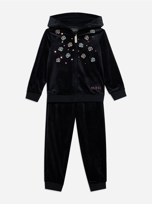 Ensemble 2 pièces sweat à capuche et bas - guess kids - Kiabi Ensemble 2 pièces sweat à capuche et bas - guess kids - Kiabi