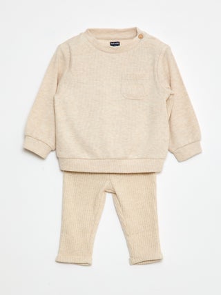 Ensemble 2 pièces sweat + legging
