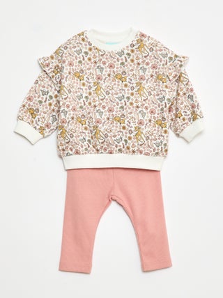 Ensemble 2 pièces sweat + legging 'Disney'
