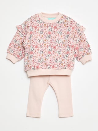 Ensemble 2 pièces sweat + legging 'Disney'