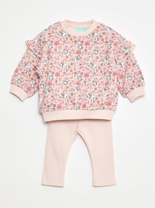 Ensemble 2 pièces sweat + legging 'Disney' - Kiabi