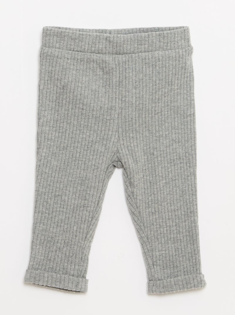 Ensemble 2 pièces sweat + legging Gris - Kiabi